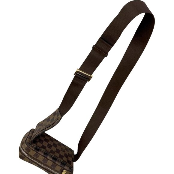 064515AG Louis Vuitton Waist Bag Brown Geronimos Damier - Picture 8 of 14